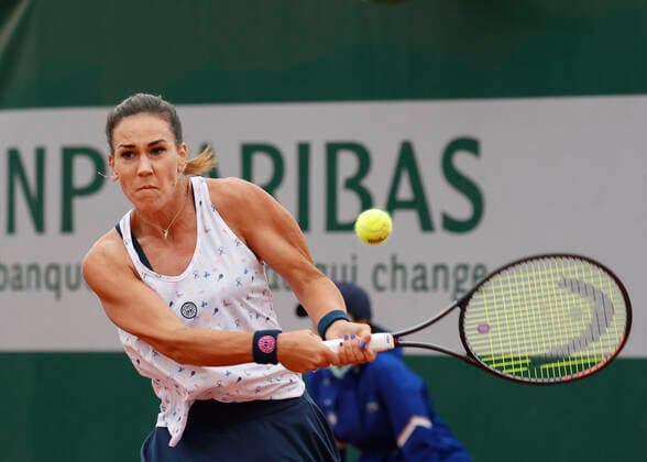 French Open 2022, Nuria Parrizas Dias ESP Tennis French Open 2022 Grand Slam ATP WTA ITF Roland Garros Paris France 23 May 2022 Copyright: xJuergenxHasenkopfx