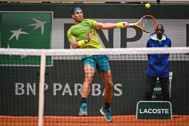May 23, 2022, Paris, France, France: Rafael NADAL of Spain during the Day two of Roland-Garros 2022, French Open 2022, Grand Slam tennis tournament at the Roland-Garros stadium on May 23, 2022 in Paris, France. Paris France - ZUMAm308 20220523_zsp_m308_040 Copyright: xMatthieuxMirvillex
