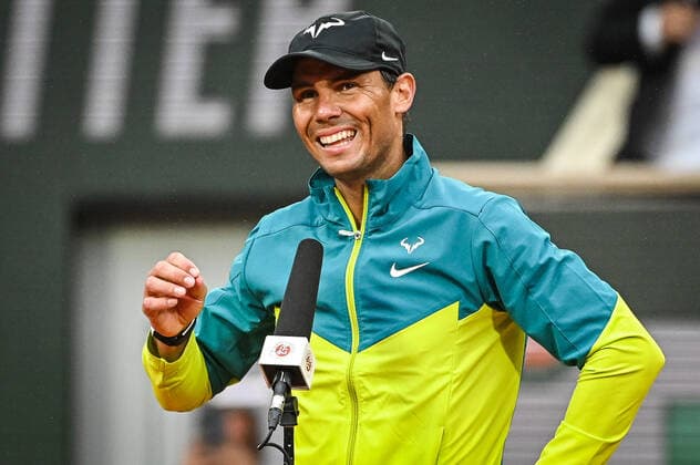 May 23, 2022, Paris, France, France: Rafael NADAL of Spain celebrates his victory during the Day two of Roland-Garros 2022, French Open 2022, Grand Slam tennis tournament at the Roland-Garros stadium on May 23, 2022 in Paris, France. Paris France - ZUMAm308 20220523_zsp_m308_045 Copyright: xMatthieuxMirvillex