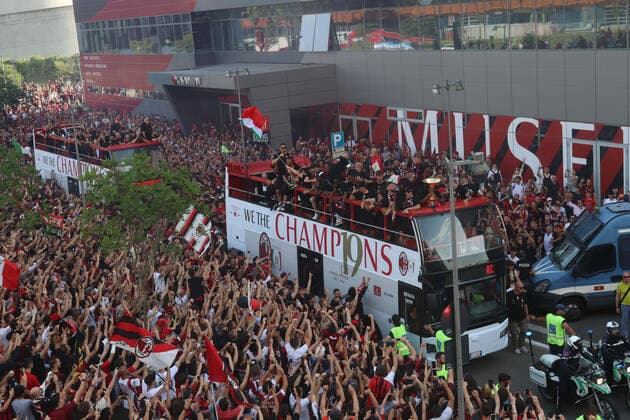 Milano 23 05 2022 - Festa Scudetto Milan foto Image nella foto: Milan 