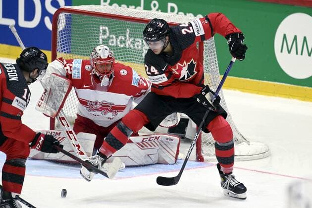 Ice Hockey, World Championship, Canada - Denmark