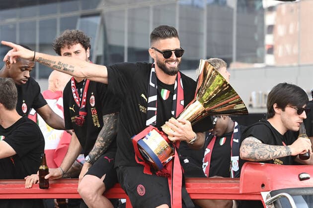 Db Milano 23 05 2022 - Festa Scudetto Milan foto Daniele Buffa Image nella foto: Olivier Giroud 
