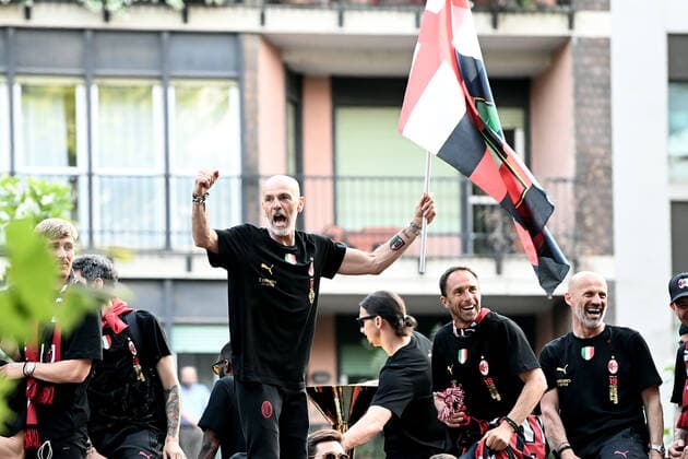 Db Milano 23 05 2022 - Festa Scudetto Milan foto Daniele Buffa Image nella foto: Stefano Pioli 