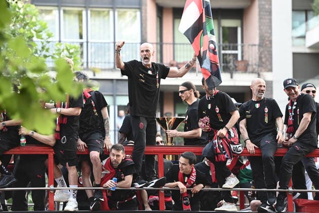 Db Milano 23 05 2022 - Festa Scudetto Milan foto Daniele Buffa Image nella foto: Stefano Pioli 