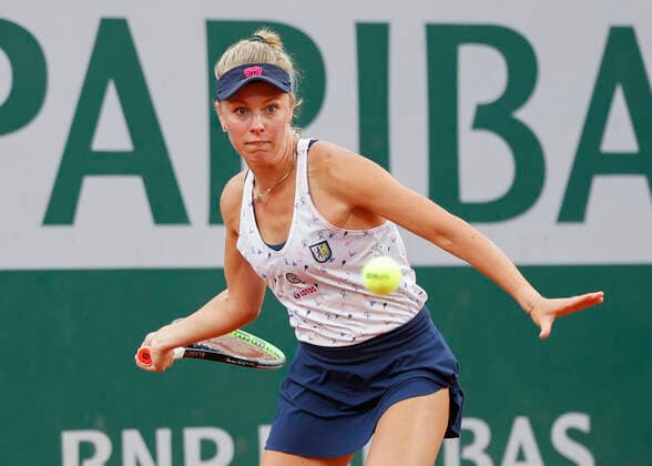 French Open 2022, Magdalena Frech Tennis French Open 2022 Grand Slam ATP WTA ITF Roland Garros Paris France 23 May 2022 Copyright: xJuergenxHasenkopfx