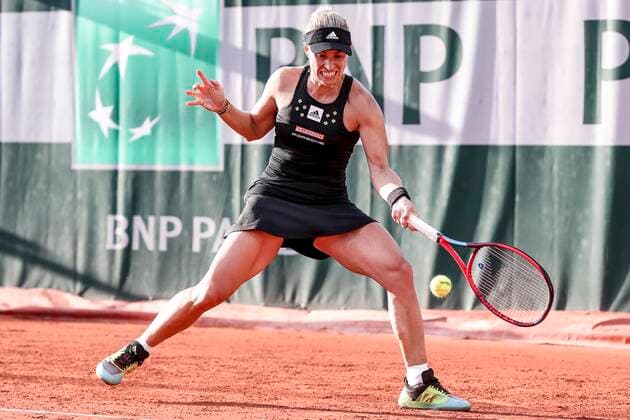 TENNIS - French Open 2022 PARIS,FRANCE,23.MAY.22 - TENNIS - WTA, Tennis Damen Tour, French Open, Roland Garros, Grand Slam. Image shows Angelique Kerber (GER).  GEPAxpictures xPatrickxSteiner