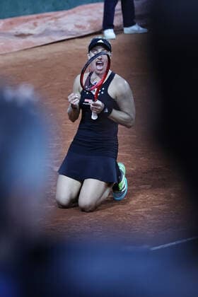 Angelique Kerber, GER, after first round of 2022 French Open at Roland Garros, Paris, 23 05 2022