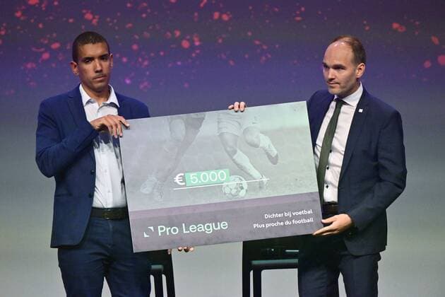BRUSSEL, BELGIUM - MAY 23 : Stijn Van Bever pictured during the Pro League Awards on May 23, 2022 in Brussel, Belgium, 23 05 2022 ( Pro League Awards 2021-2022 PhotoNews Panoramic 