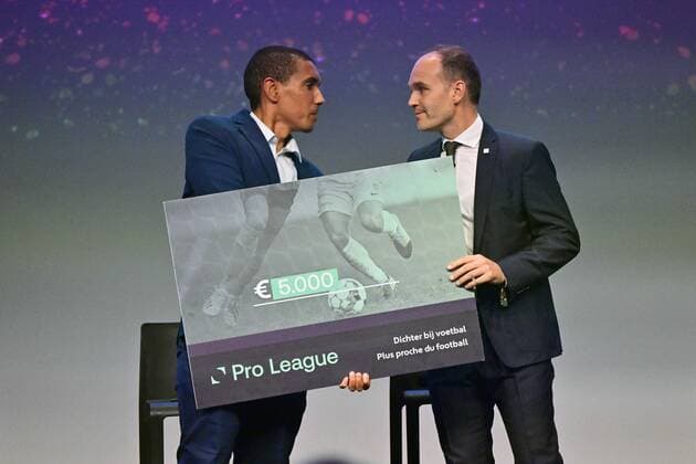 BRUSSEL, BELGIUM - MAY 23 : Stijn Van Bever pictured during the Pro League Awards on May 23, 2022 in Brussel, Belgium, 23 05 2022 ( Pro League Awards 2021-2022 PhotoNews Panoramic 