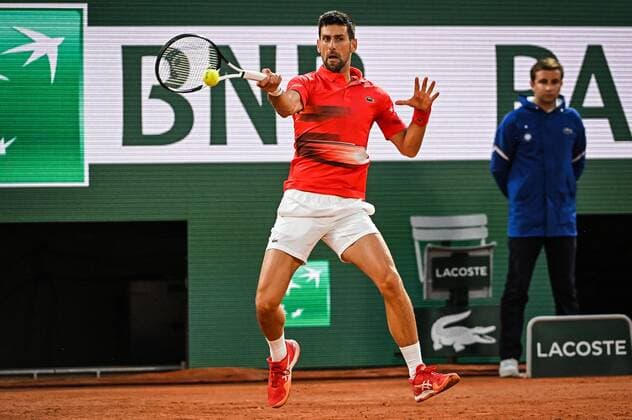 May 23, 2022, Paris, France, France: Novak DJOKOVIC of Serbia during the Day two of Roland-Garros 2022, French Open 2022, Grand Slam tennis tournament at the Roland-Garros stadium on May 23, 2022 in Paris, France. Paris France - ZUMAm308 20220523_zsp_m308_065 Copyright: xMatthieuxMirvillex
