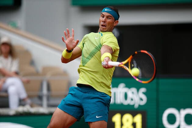23 05 2022, Tennis, French Open 2022 Roland Garros, FRA, Paris, Roland Garros picture v li Rafael Nadal ESP Copyright: HMBxMedia AntonioxBorga