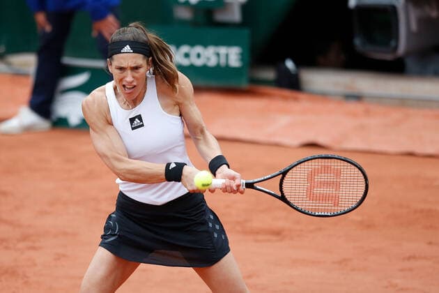 23 05 2022, Tennis, French Open 2022 Roland Garros, FRA, Paris, Roland Garros Picture v li Andrea Petkovic GER Copyright: HMBxMedia AntonioxBorga
