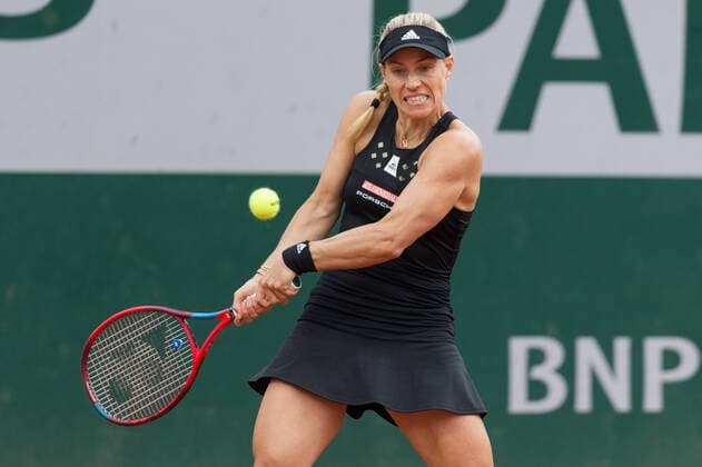 2022 French Open - Day Two Angelique Kerber (GER) during the 2022 French Open finals day two, in Paris, France, on May 23, 2022. Paris France  Copyright: xFotoxOlimpikx originalFilename:jastrzebowski-rolandga220523_npact.jpg