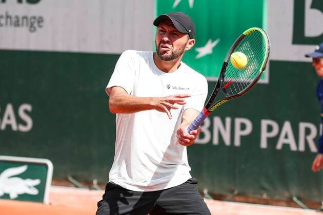 TENNIS - French Open 2022 PARIS,FRANCE,24.MAY.22 - TENNIS - ATP, Tennis Herren World Tour, French Open, Roland Garros, Grand Slam. Image shows Hans Hach Verdugo (MEX).  GEPAxpictures xPatrickxSteiner