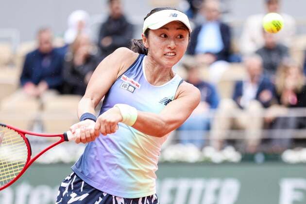 TENNIS - French Open 2022 PARIS,FRANCE,24.MAY.22 - TENNIS - WTA, Tennis Damen Tour, French Open, Roland Garros, Grand Slam. Image shows Misaki Doi (JPN).  GEPAxpictures xPatrickxSteiner