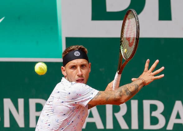 French Open 2022, Alex Molcan SVK Tennis French Open 2022 Grand Slam ATP WTA ITF Roland Garros Paris France 24 May 2022 Copyright: xJuergenxHasenkopfx