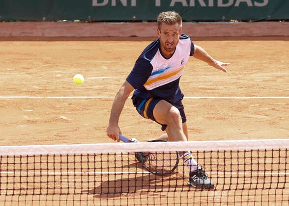 French Open 2022, Peter Gojowczyk Tennis French Open 2022 Grand Slam ATP WTA ITF Roland Garros Paris France 24 May 2022 Copyright: xJuergenxHasenkopfx