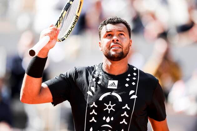 TENNIS - French Open 2022 PARIS,FRANCE,24.MAY.22 - TENNIS - ATP, Tennis Herren World Tour, French Open, Roland Garros, Grand Slam. Image shows Jo-Wilfried Tsonga (FRA).  GEPAxpictures xPatrickxSteiner