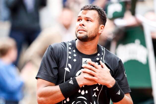 Sport Themen der Woche KW21 Sport Bilder des Tages TENNIS - French Open 2022 PARIS,FRANCE,24.MAY.22 - TENNIS - ATP, Tennis Herren World Tour, French Open, Roland Garros, Grand Slam. Image shows Jo-Wilfried Tsonga (FRA).  GEPAxpictures xPatrickxSteiner