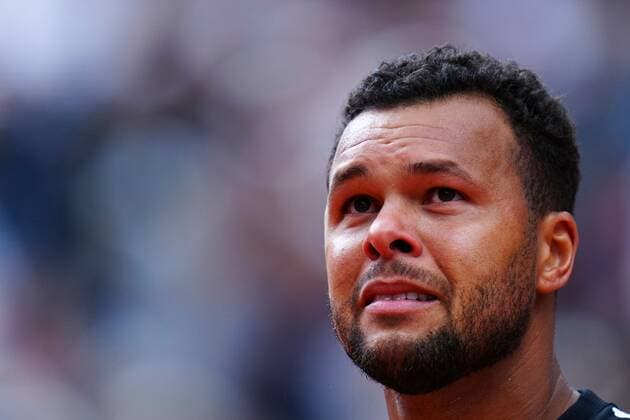 Mandatory Credit: Photo by Javier Garcia Shutterstock (12954043da) Jo Wilfried Tsonga during his last ever match before retiring French Open Tennis, Day 3, Roland Garros, Paris, France - 24 May 2022 French Open Tennis, Day 3, Roland Garros, Paris, France - 24 May 2022  Copyright: xJavierxGarcia Shutterstockx 12954043da