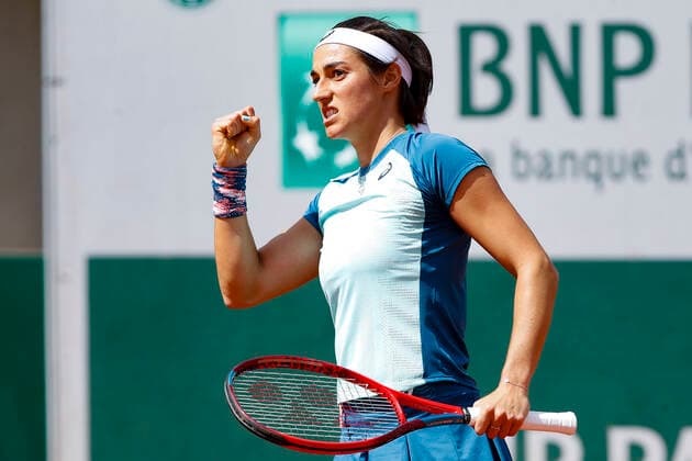 Caroline Garcia (FRA) - Joie TENNIS : Roland-Garros - 24 05 2022 MichaelBaucher Panoramic 