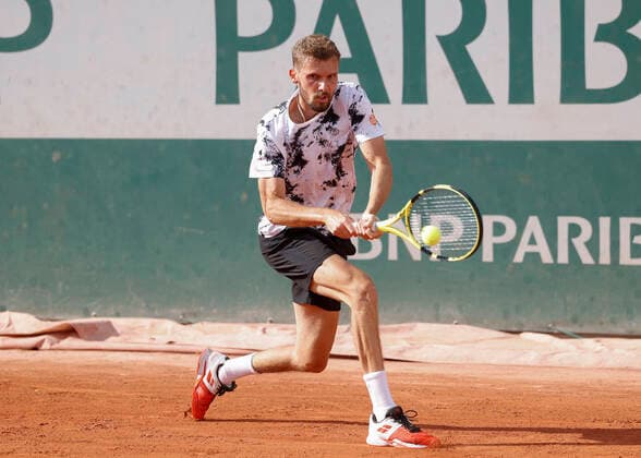 French Open 2022, Oscar Otte GER Tennis French Open 2022 Grand Slam ATP WTA ITF Roland Garros Paris France 24 May 2022 Copyright: xJuergenxHasenkopfx