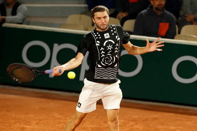 Gilles Simon (FRA) TENNIS : Roland-Garros - 24 05 2022 MichaelBaucher Panoramic 