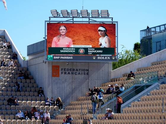 Mandatory Credit: Photo by Dave Shopland Shutterstock (12954391a) French Open Tennis, Day 4, Roland Garros, Paris, France - 25 May 2022 French Open Tennis, Day 4, Roland Garros, Paris, France - 25 May 2022  Copyright: xDavexShopland Shutterstockx 12954391a