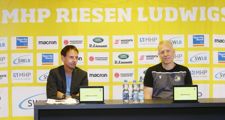 Basketball, BBL, MHP Riesen Ludwigsburg Press Conference