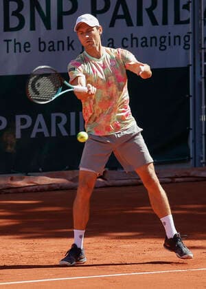 French Open 2022, Matthew Ebden, Mens Doubles Tennis French Open 2022 Grand Slam ATP WTA ITF Roland Garros Paris France 25 May 2022 Copyright: xJuergenxHasenkopfx