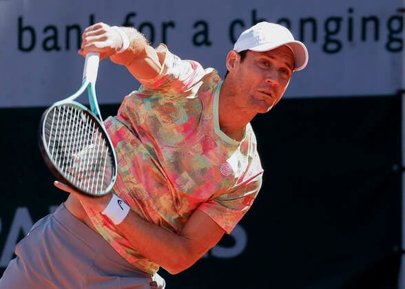French Open 2022, Matthew Ebden, Mens Doubles Tennis French Open 2022 Grand Slam ATP WTA ITF Roland Garros Paris France 25 May 2022 Copyright: xJuergenxHasenkopfx