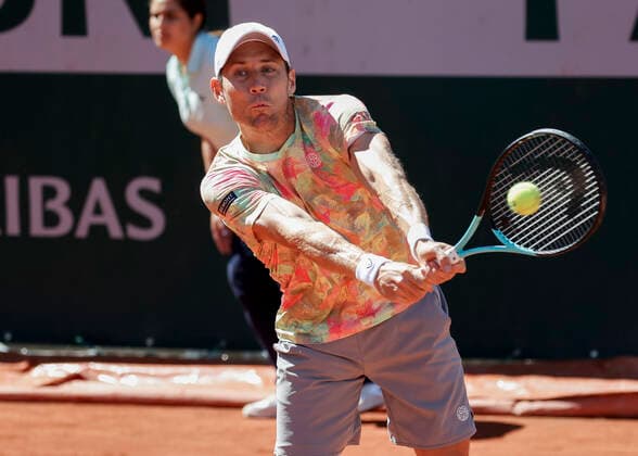 French Open 2022, Matthew Ebden Tennis French Open 2022 Grand Slam ATP WTA ITF Roland Garros Paris France 25 May 2022 Copyright: xJuergenxHasenkopfx