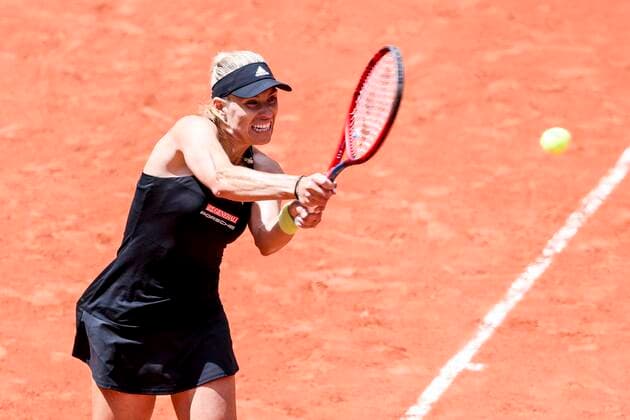 TENNIS - French Open 2022 PARIS,FRANCE,25.MAY.22 - TENNIS - WTA, Tennis Damen Tour, French Open, Roland Garros, Grand Slam. Image shows Angelique Kerber (GER).  GEPAxpictures xPatrickxSteiner