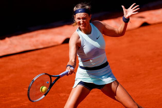 25 05 2022, Tennis, French Open 2022 Roland Garros, FRA, Paris, Roland Garros picture v li Wiktoryja Asaranka Copyright: HMBxMedia AntonioxBorga