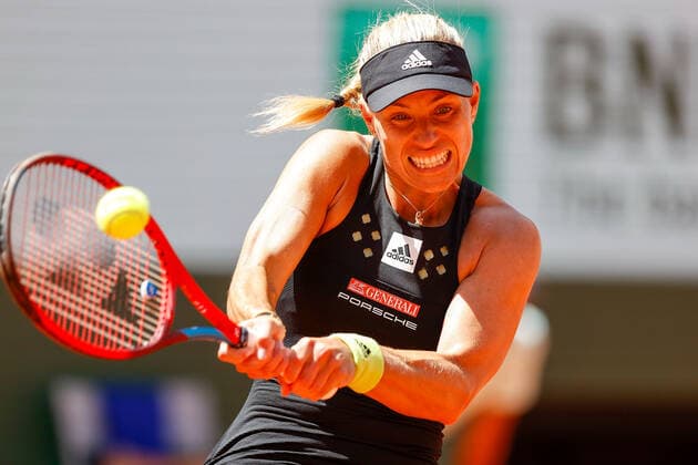 Tennis, French Open, Day 4, Kerber - Jacquemot