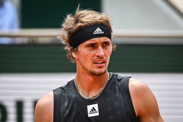 May 25, 2022, Paris, France, France: Alexander ZVEREV of Germany during the Day four of Roland-Garros 2022, French Open 2022, Grand Slam tennis tournament at the Roland-Garros stadium on May 25, 2022 in Paris, France. Paris France - ZUMAm308 20220525_zsp_m308_025 Copyright: xMatthieuxMirvillex