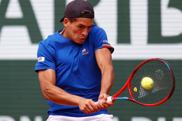 t25 05 2022, Tennis, French Open 2022 Roland Garros, FRA, Paris, Roland Garros picture v li Sebastian Baez ARG Copyright: HMBxMedia AntonioxBorga