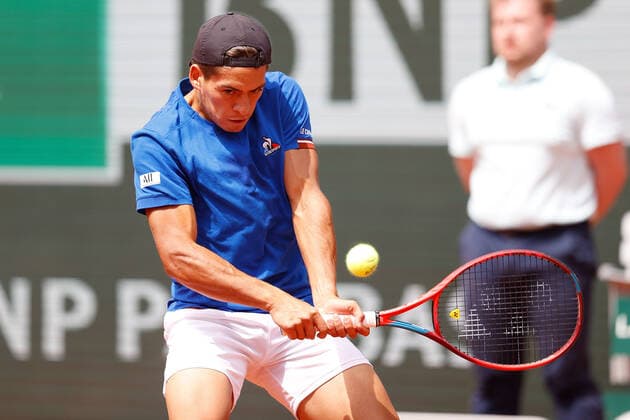 25 05 2022, Tennis, French Open 2022 Roland Garros, FRA, Paris, Roland Garros picture v li Sebastian Baez ARG Copyright: HMBxMedia AntonioxBorga