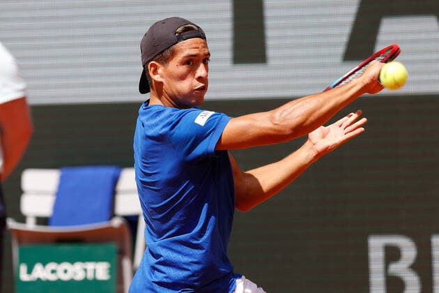 25 05 2022, Tennis, French Open 2022 Roland Garros, FRA, Paris, Roland Garros picture v li Sebastian Baez ARG Copyright: HMBxMedia AntonioxBorga