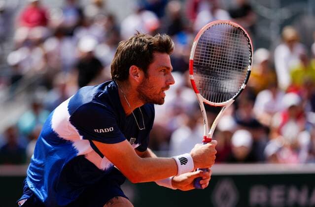 Mandatory Credit: Photo by Dave Shopland Shutterstock (12954391bj) Great Britain s Cameron Norrie wins 2nd round match in straight sets French Open Tennis, Day 4, Roland Garros, Paris, France - 25 May 2022 French Open Tennis, Day 4, Roland Garros, Paris, France - 25 May 2022  Copyright: xDavexShopland Shutterstockx 12954391bj