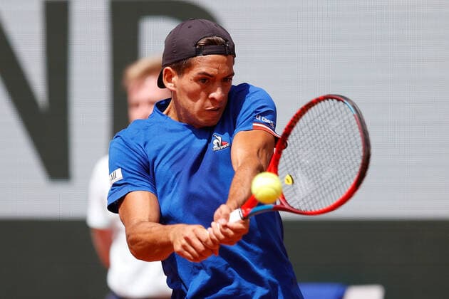25 05 2022, Tennis, French Open 2022 Roland Garros, FRA, Paris, Roland Garros picture v li Sebastian Baez ARG Copyright: HMBxMedia AntonioxBorga