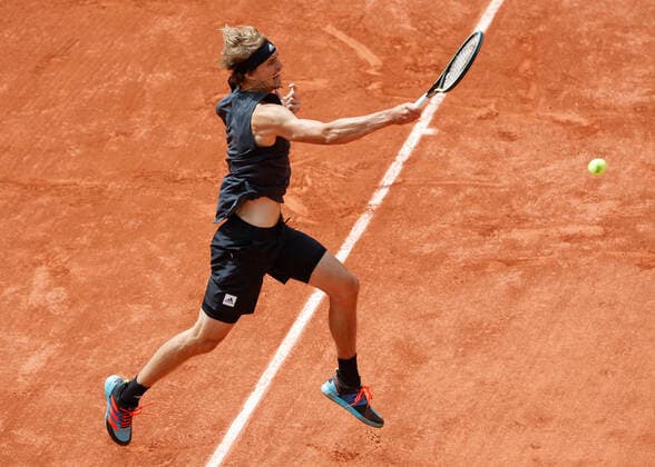French Open 2022, Alexander Zverev GER Tennis French Open 2022 Grand Slam ATP WTA ITF Roland Garros Paris France 25 May 2022 Copyright: xJuergenxHasenkopfx