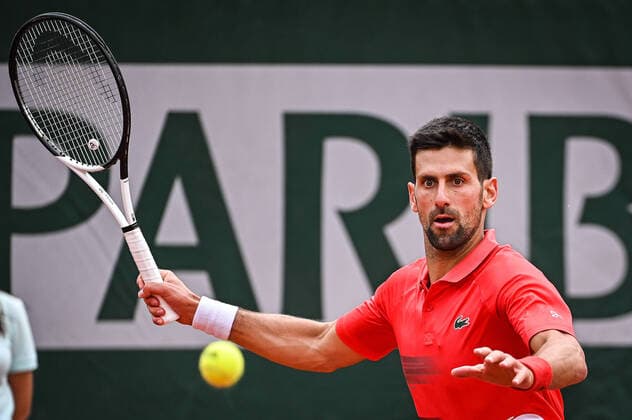 May 25, 2022, Paris, France, France: Novak DJOKOVIC of Serbia during the Day four of Roland-Garros 2022, French Open 2022, Grand Slam tennis tournament at the Roland-Garros stadium on May 25, 2022 in Paris, France. Paris France - ZUMAm308 20220525_zsp_m308_044 Copyright: xMatthieuxMirvillex