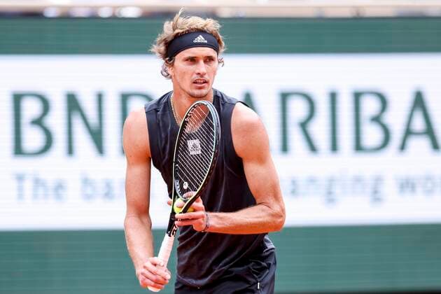 TENNIS - French Open 2022 PARIS,FRANCE,25.MAY.22 - TENNIS - ATP, Tennis Herren World Tour, French Open, Roland Garros, Grand Slam. Image shows Alexander Zverev (GER).  GEPAxpictures xPatrickxSteiner