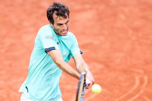 TENNIS - French Open 2022 PARIS,FRANCE,25.MAY.22 - TENNIS - ATP, Tennis Herren World Tour, French Open, Roland Garros, Grand Slam. Image shows Albert Ramos-Vinolas (ESP).  GEPAxpictures xPatrickxSteiner