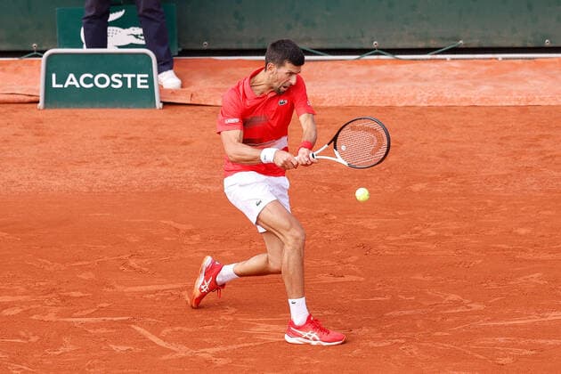 25 05 2022, Tennis, French Open 2022 Roland Garros, FRA, Paris, Roland Garros picture v li Novak Djokovic SER Copyright: HMBxMedia AntonioxBorga