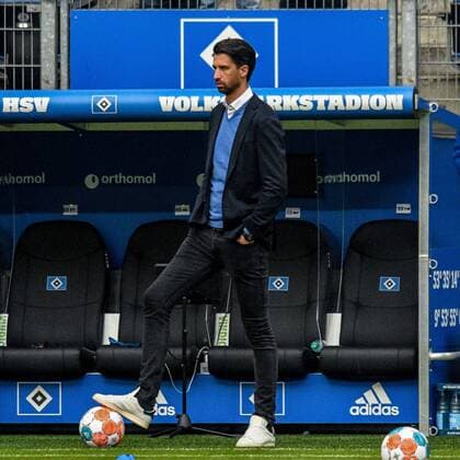 Sports director Jonas Boldt HSV Germany , Hamburg , Volksparkstadion , 1 2 Football Bundesliga Relegation , Hamburger SV Hertha BSC