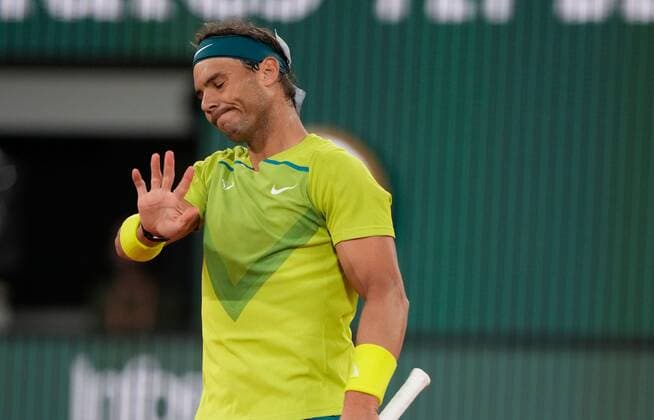 Mandatory Credit: Photo by Dave Shopland Shutterstock (12954391dw) Spain s Rafael Nadal 2nd Round Match French Open Tennis, Day 4, Roland Garros, Paris, France - 25 May 2022 French Open Tennis, Day 4, Roland Garros, Paris, France - 25 May 2022  Copyright: xDavexShopland Shutterstockx 12954391dw