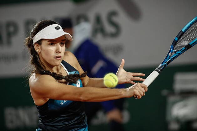 Joie de Diane PARRY (FRA) contre Camila OSORIO (COL) TENNIS : Roland Garros 2022 - 25 05 2022 AurelienMorissard Panoramic 