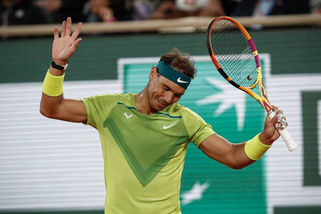 Rafael NADAL (ESP) contre Corentin MOUTET (FRA) TENNIS : Roland Garros 2022 - 25 05 2022 AurelienMorissard Panoramic 